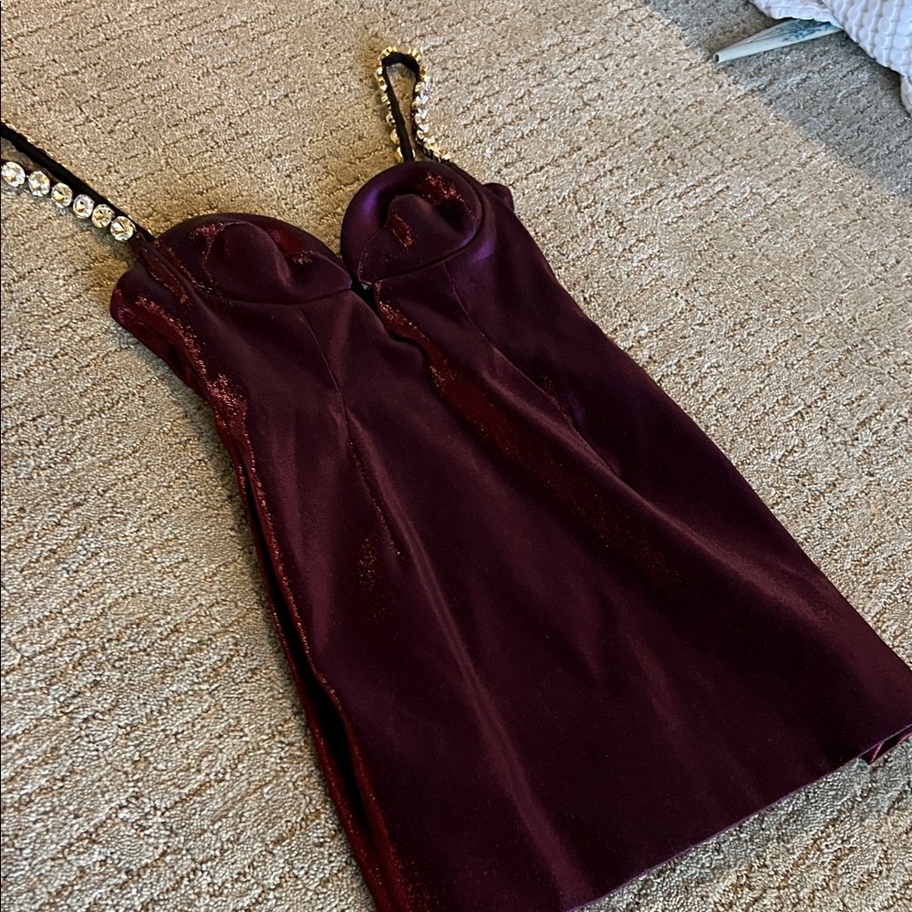 AREA mini cocktail dress